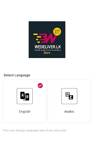 WeDeliver Store Screenshot 0