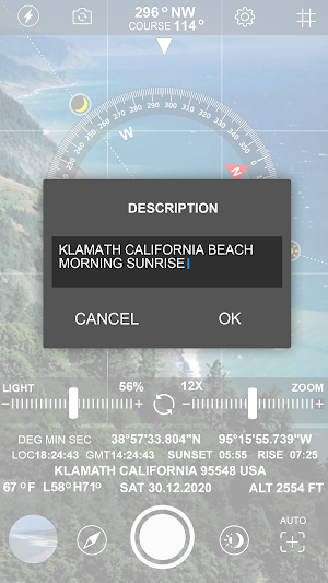 GPS Stamp Camera: GPS Info Screenshot 3