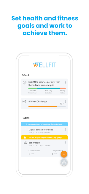 WellFit Online Screenshot 2