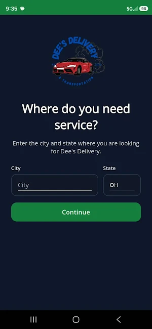 Dee's Delivery Screenshot 0