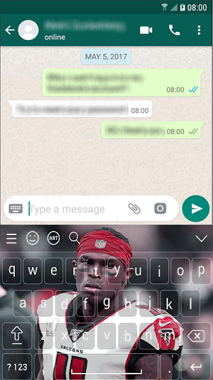 Julio Jones Falcons Keyboard NFL 2020 For Lovers Screenshot 2