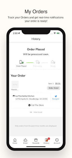La Porchetta Kitchen Screenshot 2