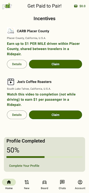 Ridepair Screenshot 0