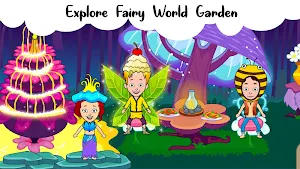 My Magical Town - Fairy Kingdom Games for Free Screenshot 0