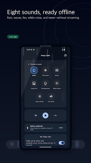 Sleepy: White Noise & Sleep Screenshot 1
