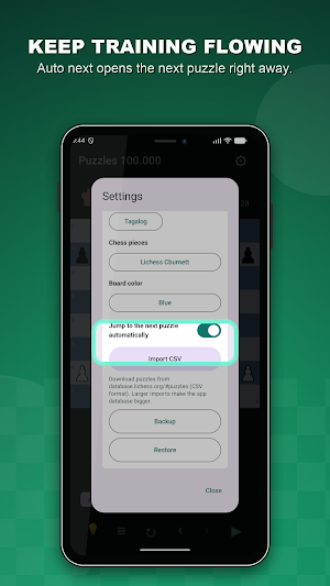 Chess Puzzle 100.000 Screenshot 2