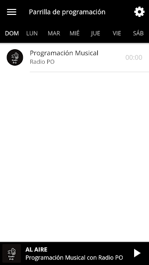 Radio P-O Screenshot 1