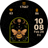 Celestial 2 watch face 6 theme