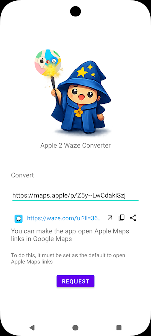 Apple 2 Waze Converter Screenshot 3