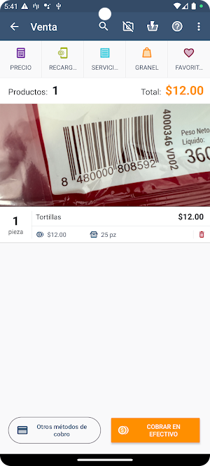 Tiendatek Caja Screenshot 2