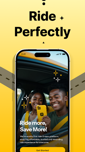 PerfectRide - Ride & Earn Screenshot 1