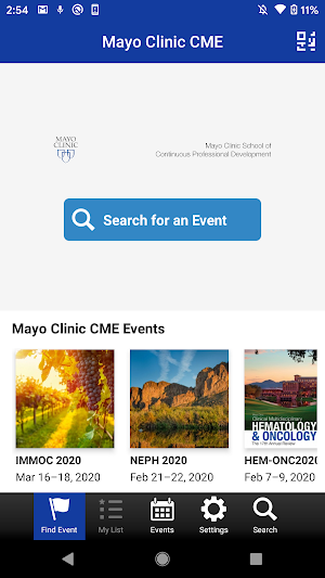 Mayo Clinic CME Screenshot 0