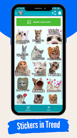 WASticker: Stickers Cats Meme Screenshot 1