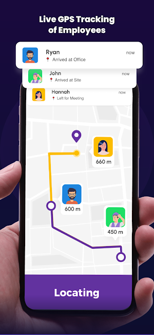TrackTeam :Staff GPS Location Screenshot 0