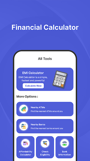 EMI Calculator - Finance Tool Screenshot 0