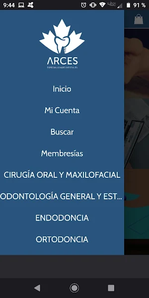 Clínica Dental ARCES Screenshot 2