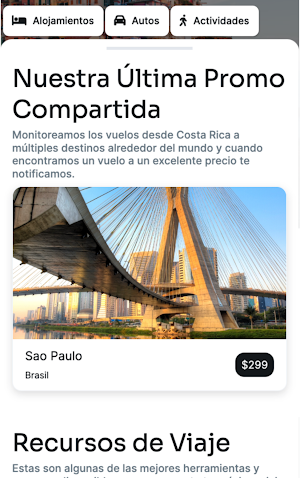 Explorador de Viajes Screenshot 3