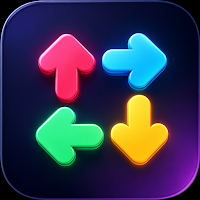 Arrows Puzzle - Neon Game