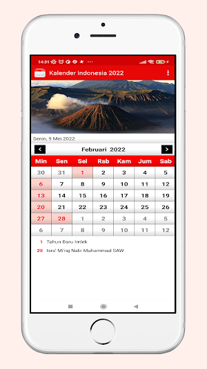 Kalender Indonesia 2022 Screenshot 2