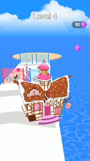 Perfect House Run 3D Screenshot 2