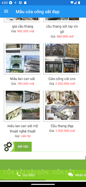 Mẫu cửa cổng sắt đẹp Screenshot 0