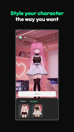 Larc–AI chat with 3D friends screenshot 8