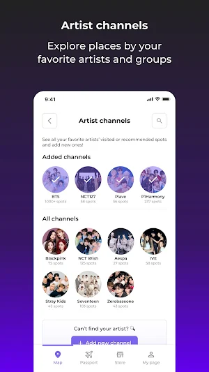 Celetrip-KPOP Tour, Idol Spot Screenshot 2