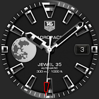 Analog TAG classic watch face