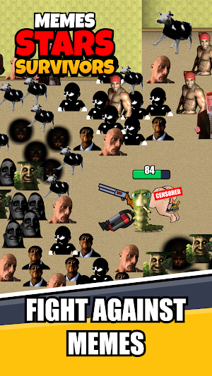 Meme Stars Survivors Screenshot 1
