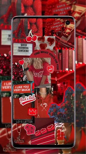 Red Wallpapers Screenshot 0