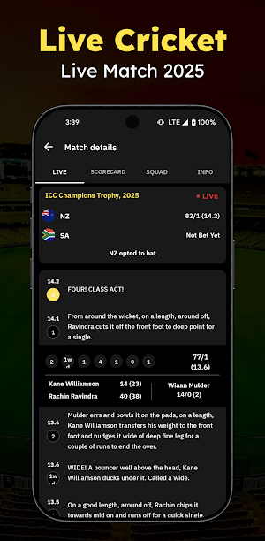 Live Cricket - Live Match 2025 Screenshot 3