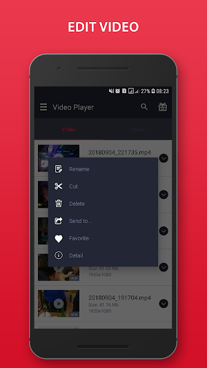 Video Player HD Screenshot 3