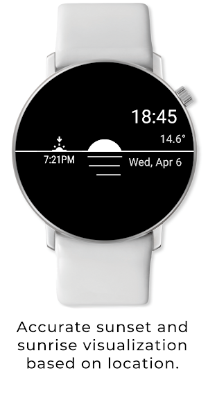 Horizon Timeline Watch Face Screenshot 3