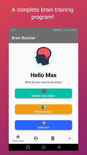 Brain Booster - Brain training games Screenshot 1