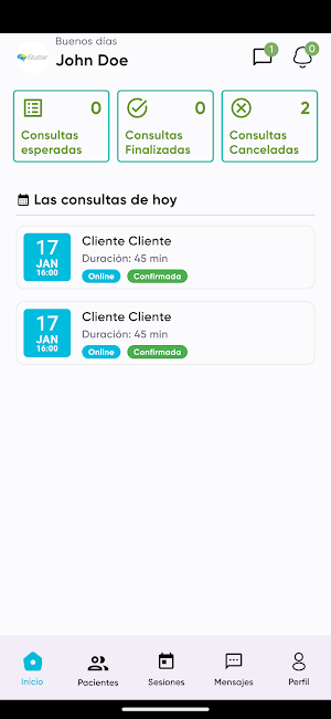 Tartamudez Profesionales Screenshot 2