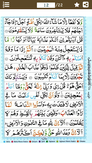 Surah Yunus (سورة يونس) Colorf Screenshot 3
