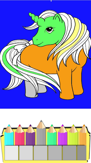 Unicorn Coloring Book For Kids Screenshot 3
