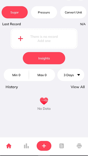 Blood Pressure Sugar Checker Screenshot 1