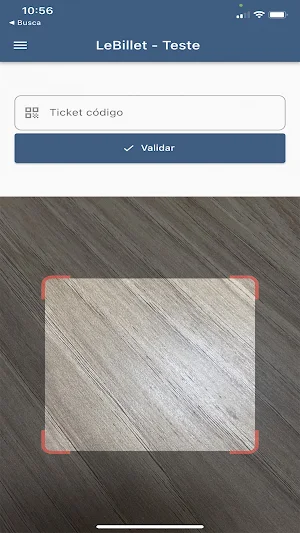 LeBillet Checkin Screenshot 2