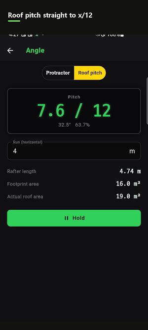 MeasureUp: Height & Roof Pitch Screenshot 2