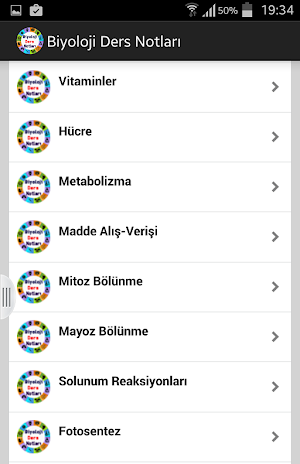 Biyoloji Ders Notları Screenshot 2