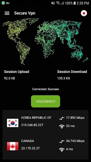 Secure VPN Grátis - Super Conexão Segura Screenshot 0