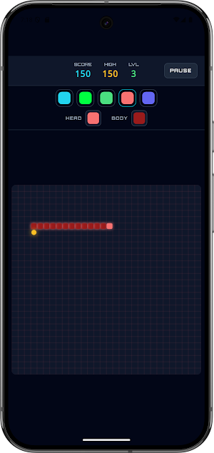 Neon Snake Strike Offline Play Screenshot 2