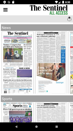 The Sentinel All Access Screenshot 2