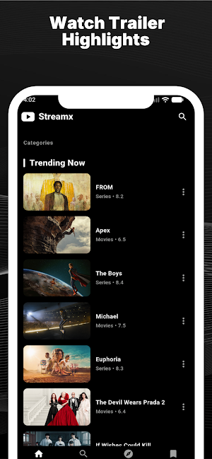 Streamx Tv Screenshot 1