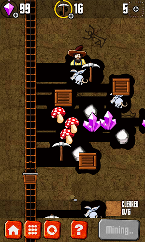 Gold Mine: Match-3 puzzle Screenshot 0