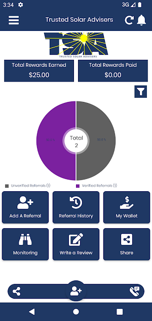 Trusted Solar Advisers Screenshot 2