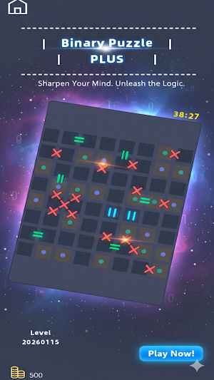 Binary Puzzle Plus Screenshot 2