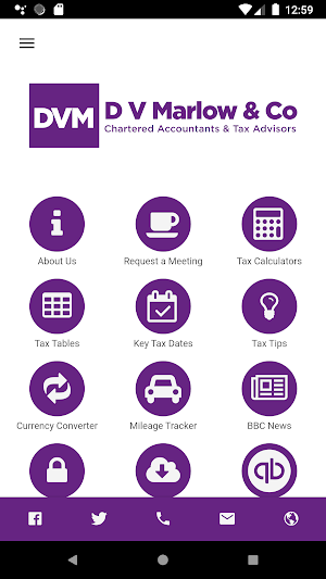D V Marlow & Co - Accountants Screenshot 0