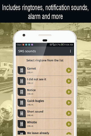train ringtones for phone, sounds ringtones app Screenshot 3